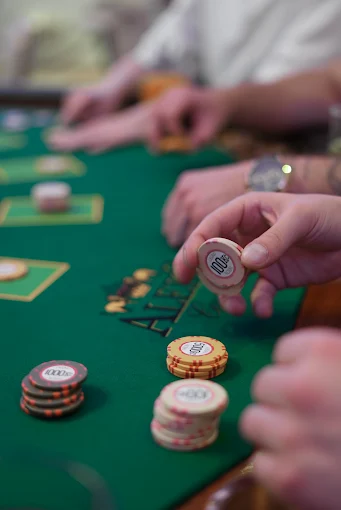 Chips in play
